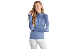 Women&apos;s Quarter Zip-Up Front Jacket with Thumb Holes - Great for Layering