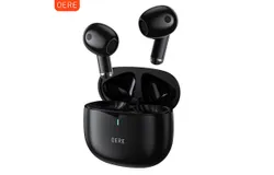 QERE E28 new tws wireless Bluetooth headset in-ear heavy bass gaming headset with long battery life-black