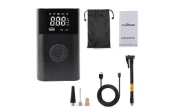 Carsun， Tire Inflator Portable Air Compressor&comma;Smart Pump Electric Air Pump-Black