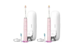 2x Philips Sonicare 9300 Series DiamondClean Electric Rechargeable Toothbrush &num;HX9903&sol;25 - Pink