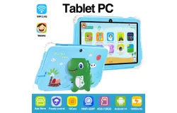 Tablet 10&period;1 inch Android 10 12GB&plus;512GB 1280&ast; 800 High Definition Screen Learning Tablet Safe and Protected Design 2500mAh Large Capacity Battery Available in Multiple Memory and Color Options-6G&plus;128G blue