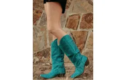 Sterling Kreek Women&apos;s Azul Night Boots In Turquoise