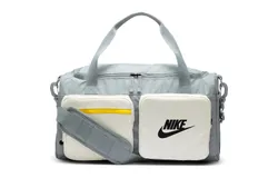 Nike Men&apos;s and Women&apos;s Shoulder Crossbody Travel Handbag Gym Bag Light Smoke Gray