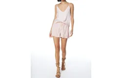 Young Fabulous & Broke Trouser Short In Pink Clay Pigment