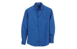 Gioberti Mens 100% Cotton Long Sleeve Casual Twill Oxford Shirt