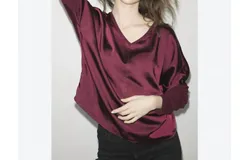 Melissa Nepton Cindy Top In Merlot