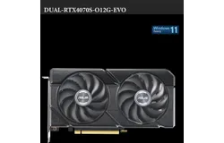 Dual GeForce RTX 4070 SUPER EVO 12GB GDDR6X graphics card&comma; axial fan&comma; 2&period;5 slot design