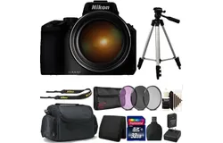 Nikon COOLPIX P950 Digital Camera &plus; Filter Kit &plus; 32GB Memory Card &plus; Wallet &plus; Reader &plus; Case &plus; Tall Tripod &plus; 3pc Cleaning Kit