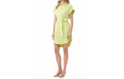 Trina Turk Simpatico Dress In Lime Fizz