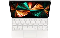 Apple - Magic Keyboard for 12&period;9-inch iPad Pro &lpar;3rd&comma; 4th&comma; 5th&comma; and 6th Generation&rpar; - White