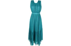 Ulla Johnson Women Sarai Pleated Sleeveless Dress Montego