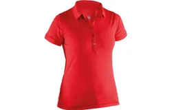 Abacus Sportswear Us Ladies Clark Short Sleeve Polo Shirt In Red