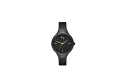 Puma Womens Contour P1020 Black Polyurethane Quartz Fashion Watch