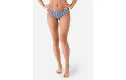 Minnow Classic Bikini Bottom In Navy Gingham
