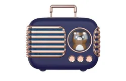 Cute Bluetooth Speaker&comma; Portable Bluetooth Speaker&comma; Wireless Retro Speaker&comma; Built-in Microphone&comma; Cute Decoration&comma; TF&comma; Retro Mini Speaker