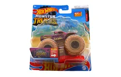 Hot Wheels Monster Trucks 1&colon;64 Scale Podium Crasher&comma; Includes Connect and Crash Car