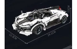 Remote Control Block Sports Car Model&comma; Compatible with LEGO Building Blocks&comma; Children&apos;s Toy&period;