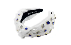 Brianna Cannon Uk Logo Headband In White