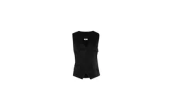 Laura Aparicio Fitted Vest In Black