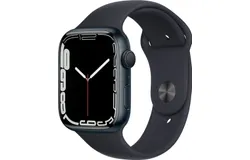 Apple Watch Series 7 &lpar;GPS&comma; 45mm&rpar; Midnight Aluminum Case with Midnight Sport Band - Good Refurbished