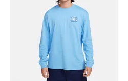 Nike Sb Brainwash Skate Long Sleeve T-Shirt In University Blue