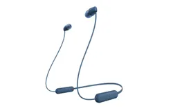 Sony WI-C100 Wireless in-Ear Bluetooth Headphones with Built-in Microphone&comma; Blue