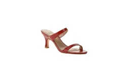 Chinese Laundry Women&apos;s Yamila Cool Croc Low Heel Sandal In Red