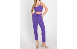 Geegee Tank Top In Purple Dream