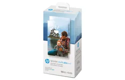 HP Sprocket Studio Plus 4 x 6” Photo Paper and Cartridges &lpar;Includes 108 Sheets and 2 Cartridges&rpar;