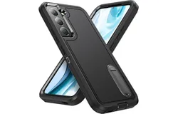 Phone Case Compatible with Samsung Galaxy S22 Case with Built in Kickstand