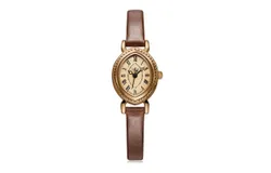 JULIUS Women&apos;s Watch&comma; Oval Belt Quartz Movement Waterproof Watch&comma; Compact Fashion Watch