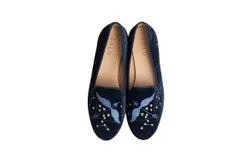 House Of Zalo Sagittarius Slipper In Sapphire