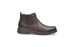Pazstor Cowhide Leather Boots Ismael 2215 In Brown