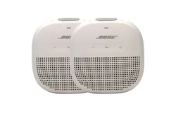 2x Bose Soundlink Micro Bluetooth Speaker &lpar;Smoke White&rpar;
