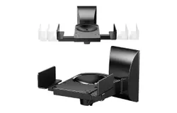 Speaker Wall Mount Adjustable Swivel 15 Inch Space Bookshelf Brackets Pair