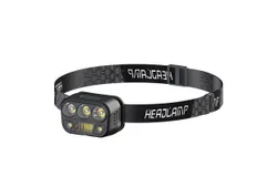 Smart sensing usb charging sensing headlight Fishing portable strong light night run headlight outdoor headlight