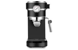 Semi-Automatic Espresso Machine&comma;Espresso and Cuppuccino Maker Coffee Machine&comma;with Milk Frother&comma;Tea Maker 1&period;1L Large Capacity Grinder