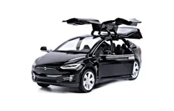 2025 Featured Product Toy Car Model X&comma; Pull Back Car Toy Alloy Vehicle with Lights and Sound 1&colon;32 Scale Model Car &lpar;Black&rpar;