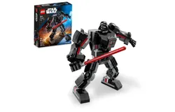 LEGO Star Wars Darth Vader Mech 75368 Buildable Star Wars Action Figure&comma; This Collectible Star Wars Toy for Kids Ages 6 and Up Features an Opening Cockpit&comma; Buildable Lightsaber and 1 Minifigure