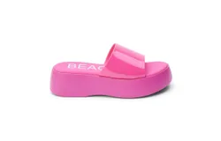 Matisse Women&apos;s Beach Solar Platform Sandal In Fuchsia