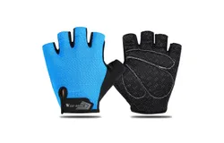 WEST BIKING Half Fingers Glove Sports Running Cycling Biking Glove Shock Absorbent Breathable Glove Cycling Glove Road Bicycle Glove