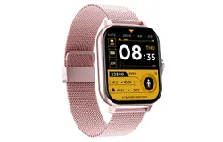 Y13 Smart Watch 1&period;81 Inch Sports Bracelet Bluetooth Call Heart Rate Touch Screen Smart Bracelet（Pink）