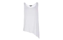 Kozan Colt Tank Top In White Crinkle
