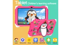10&period;1-inch Kids Tablet Android 7&period;1  12GB&plus;512GB 1280&ast;800 High Definition Screen Learning Tablet Safe and Protective Design 2500mAh Large Capacity Battery -12G&plus;512G  pink