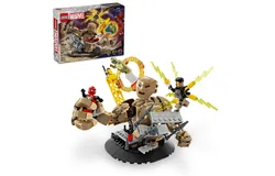 Juego de juguetes de construcción LEGO Marvel Spider-Man vs&period; Sandman&colon; Final Battle con figura de Spider-Man&comma; juguete Marvel coleccionable inspirado en Spider-Man No Way Home&comma; regalo para niños y niñas amantes de los superhéroes&comma; 76280