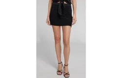 Generation Love Nina Crystal Skirt In Black