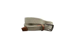 Torino Leather Men Stretch Belt In Camel