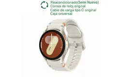 Samsung Galaxy Watch 7 40mm Bluetooth-Caja de Blanco&lpar;Renovado A&rpar;