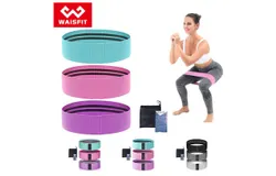 Fabric Resistance Bands for Working Out&comma; Loop Exercise Bands for Booty Leg&comma; Butt&comma; Glutes&comma; Stretch Workout Bands for Women & Men&comma; Hip Elastic Bands for Home and Gym Fitness&comma; Yoga&comma; Pilates