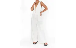 Show Me Your Mumu Casual Cargo Pants In White